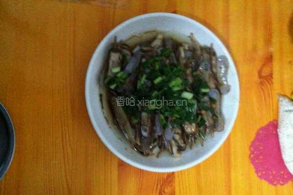 葱油蛏子的做法图解2