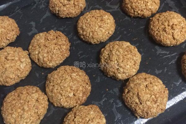 蜂蜜燕麦片酥饼的做法图解7