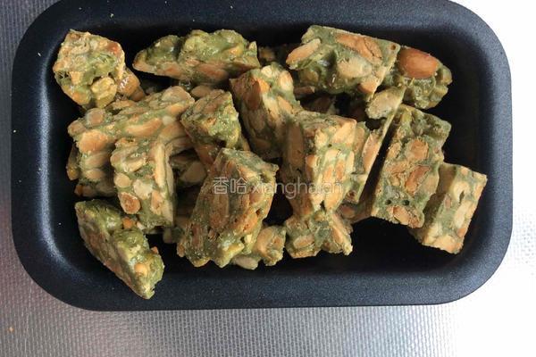 抺茶牛轧糖的做法图解6
