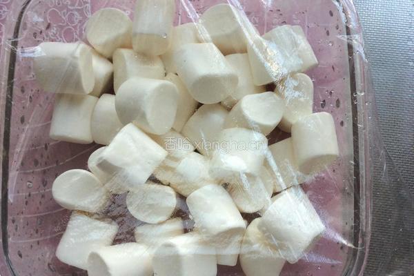 抺茶牛轧糖的做法图解3