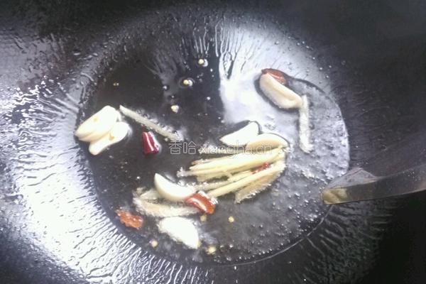 清炒紫菜苔的做法图解3