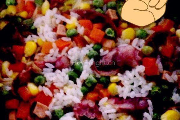 香肠饭的做法图解8