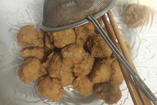 干炸小丸子的做法图解6