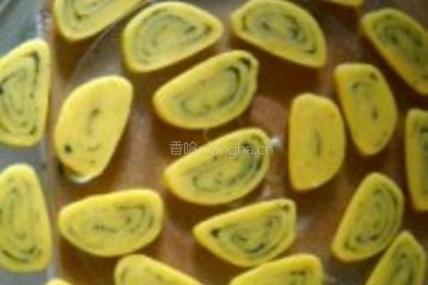 黑芝麻饼干卷的做法图解16