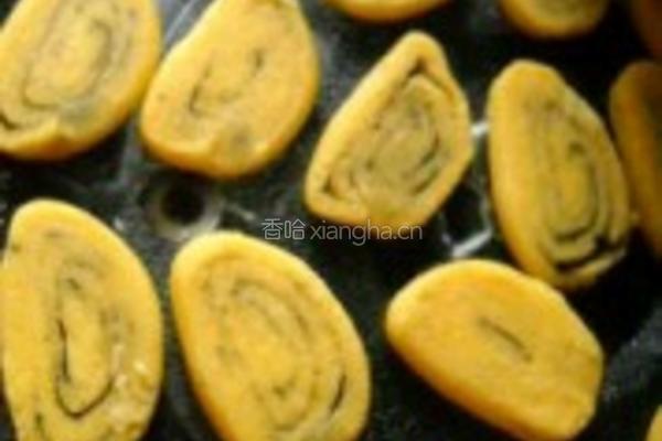 黑芝麻饼干卷的做法图解17