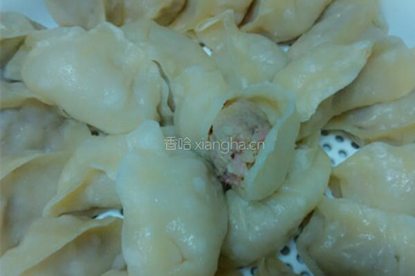萝卜馅蒸饺