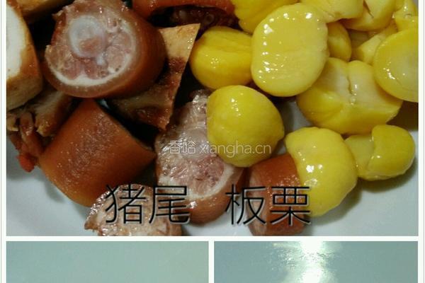 板栗烧猪尾的做法图解5