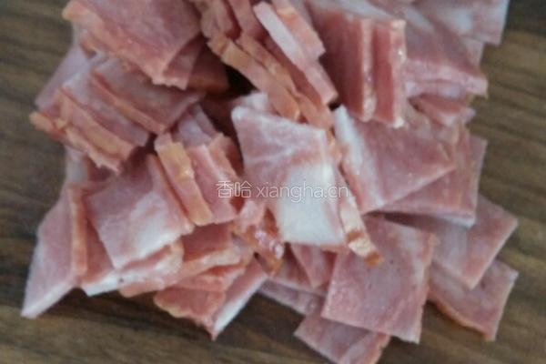 培根青椒香菇炒的做法图解4