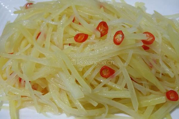 酸辣土豆丝的做法图解5