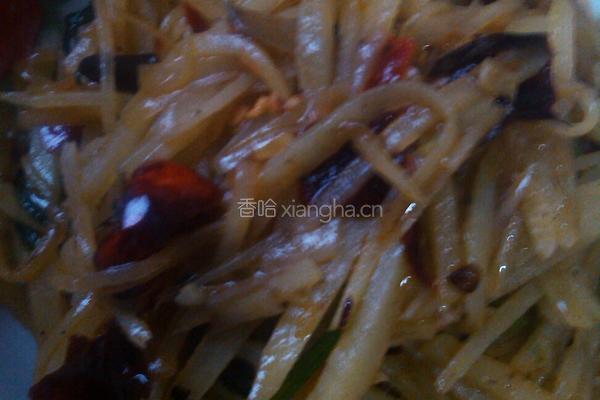 炒土豆丝的做法图解4