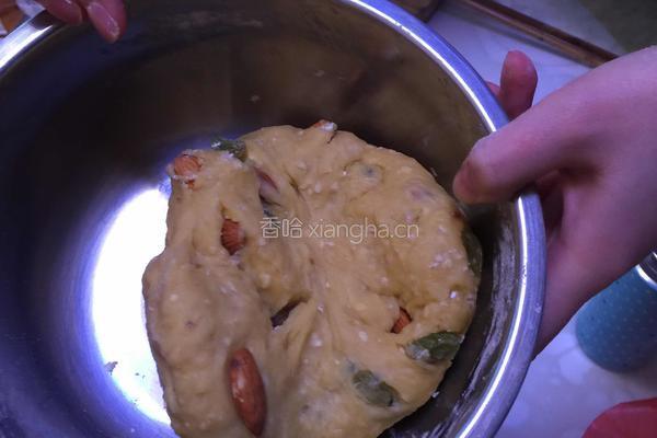 杏仁葡萄干饼干的做法图解4