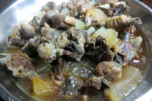 冬瓜焖鸭肉的做法图解6