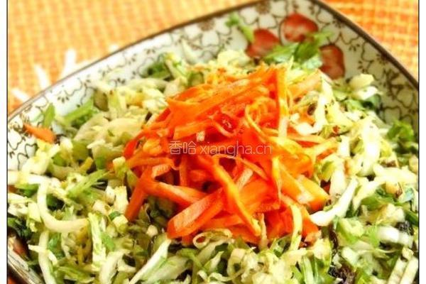 橄榄菜苦菊杂拌的做法图解6