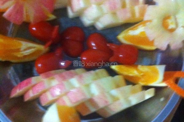自制水果拼盘的做法图解6