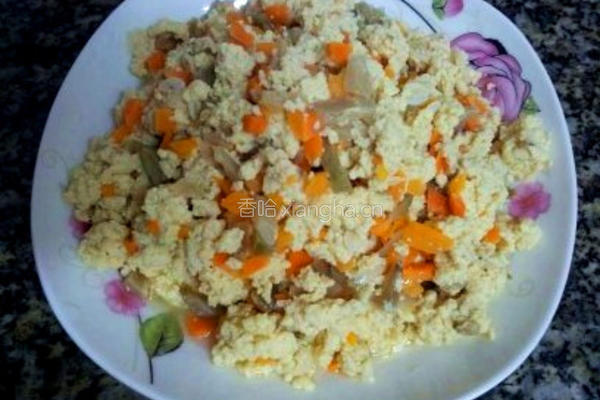 榨菜芙蓉豆腐