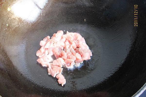 榨菜肉末四季豆的做法图解5