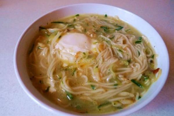 黄瓜鸡蛋面的做法图解11