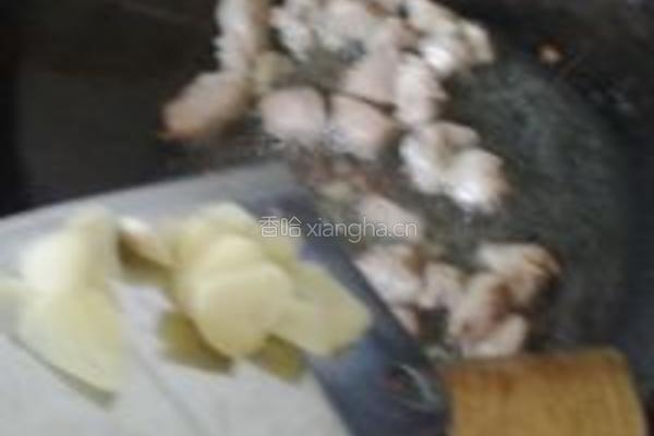 北风菌煎饼汤的做法图解3