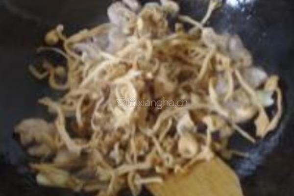 北风菌煎饼汤的做法图解4