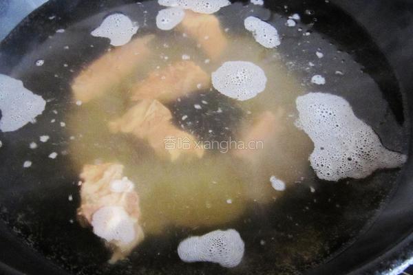 牛肉大头菜汤面的做法图解2