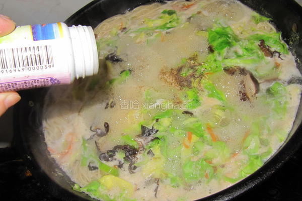 牛肉大头菜汤面的做法图解11