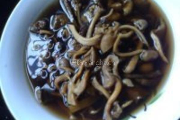 北风菌煲鸡骨的做法图解1