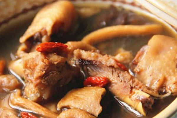 北风菌煲鸡骨的做法图解8