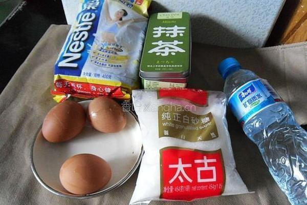 抹茶冰激凌的做法图解1