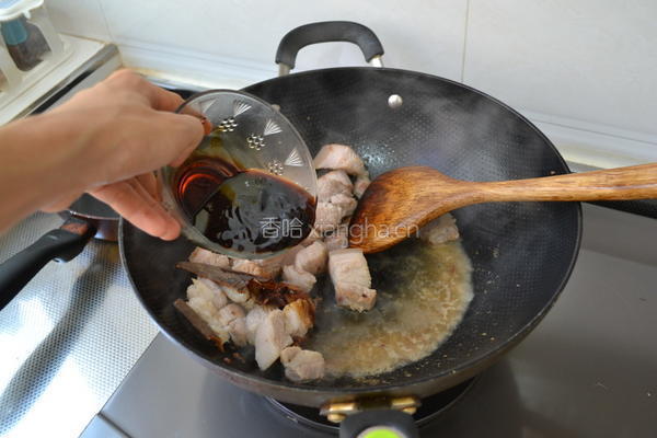 栗子红烧肉的做法图解5