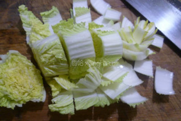 香干鸡胗炒娃娃菜的做法图解4