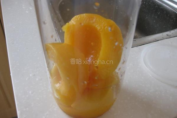 黄桃慕斯蛋糕的做法图解4