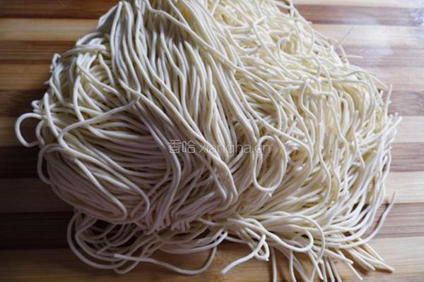 重庆干溜面的做法图解1