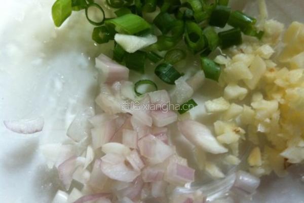 鹹蛋冬菜蒸肉餅的做法图解3