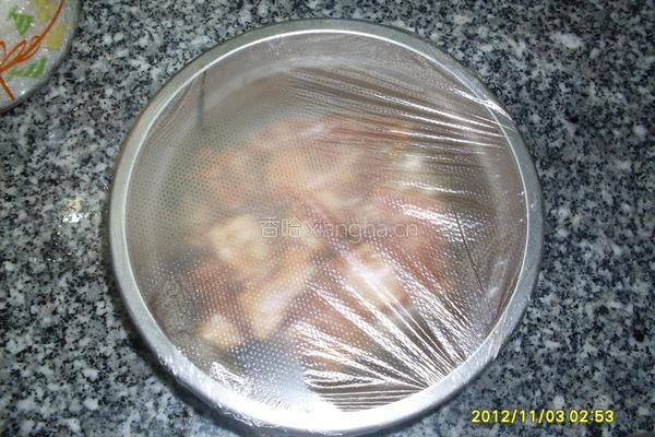 冬菇排骨芋头焖饭的做法图解4