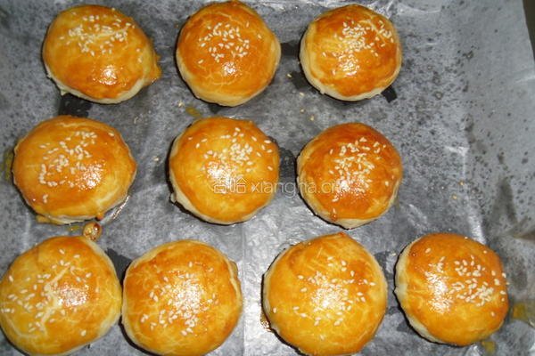 鲜肉榨菜月饼的做法图解21