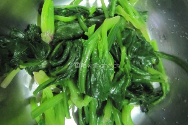 陈醋菠菜的做法图解9