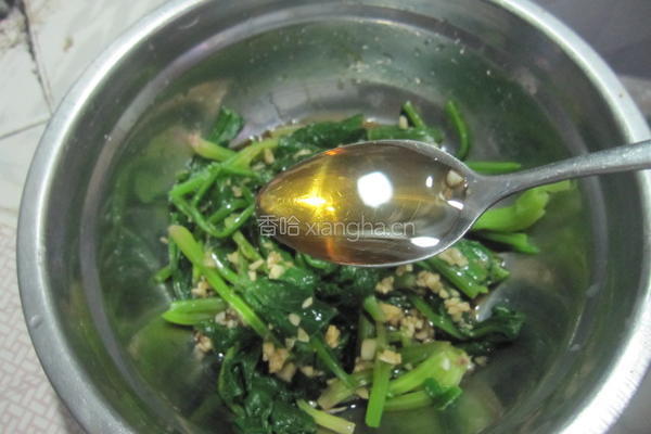 陈醋菠菜的做法图解11