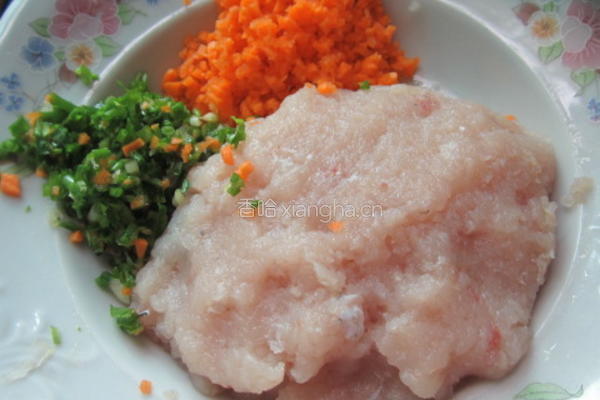 蔬菜鱼丸的做法图解2