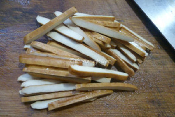 青瓜拌香干的做法图解4