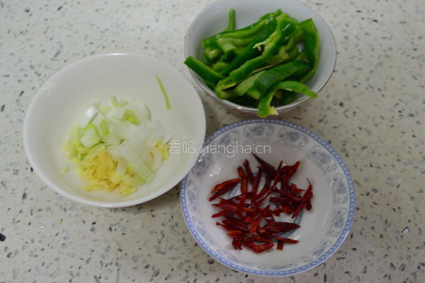 香干炒粉条的做法图解2