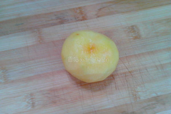 自制黄桃罐头的做法图解3