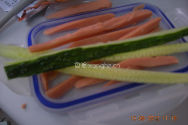 和风寿司的做法图解3