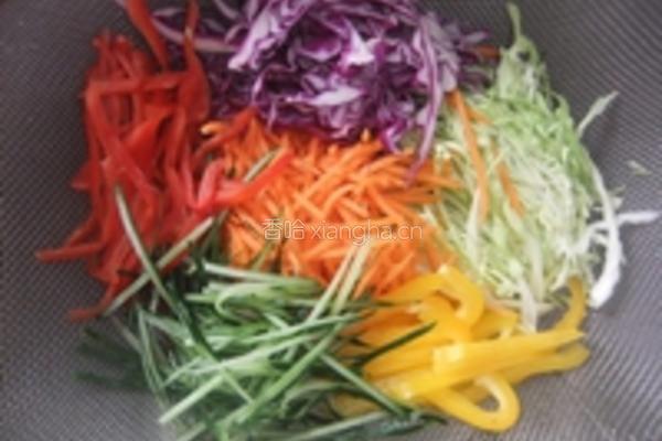 榨菜肉丝炒面的做法图解5