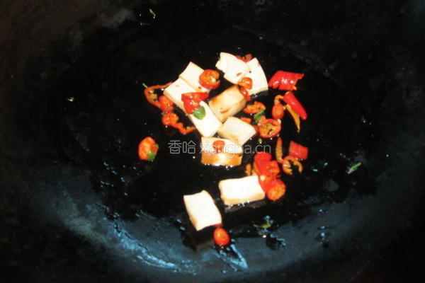 香干米虾炒粉条的做法图解2