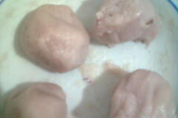 白芝麻冰皮月饼的做法图解8