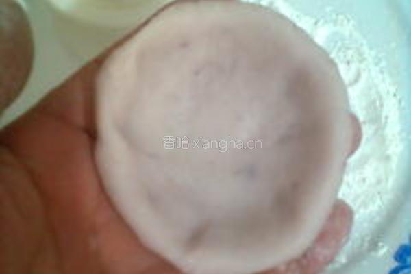 紫薯冰皮月饼的做法图解12