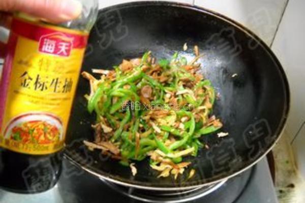 香菇榨菜肉丝的做法图解11