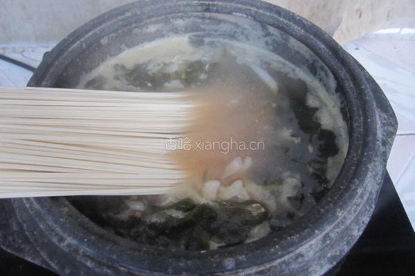石锅酱汤面的做法图解6