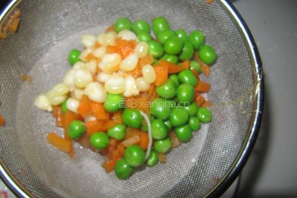 芝士鲜虾焗饭的做法图解4