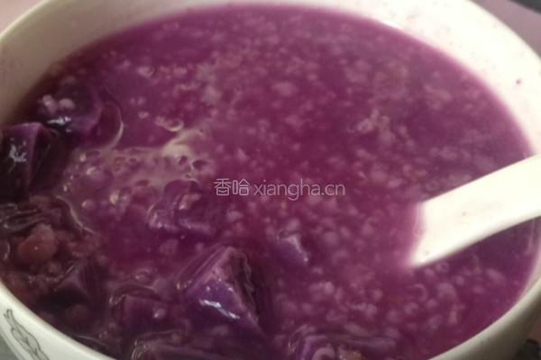 紫薯燕麦片